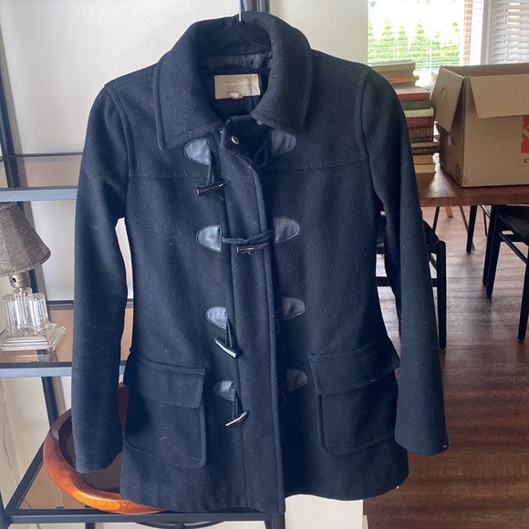 Women’s Banana Republic black coat - Picture 2 of 4